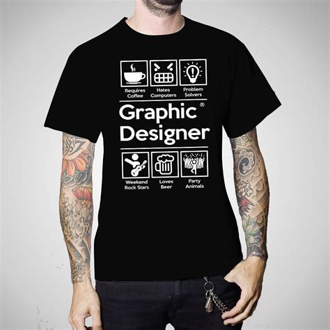 trendy graphic design t shirts.